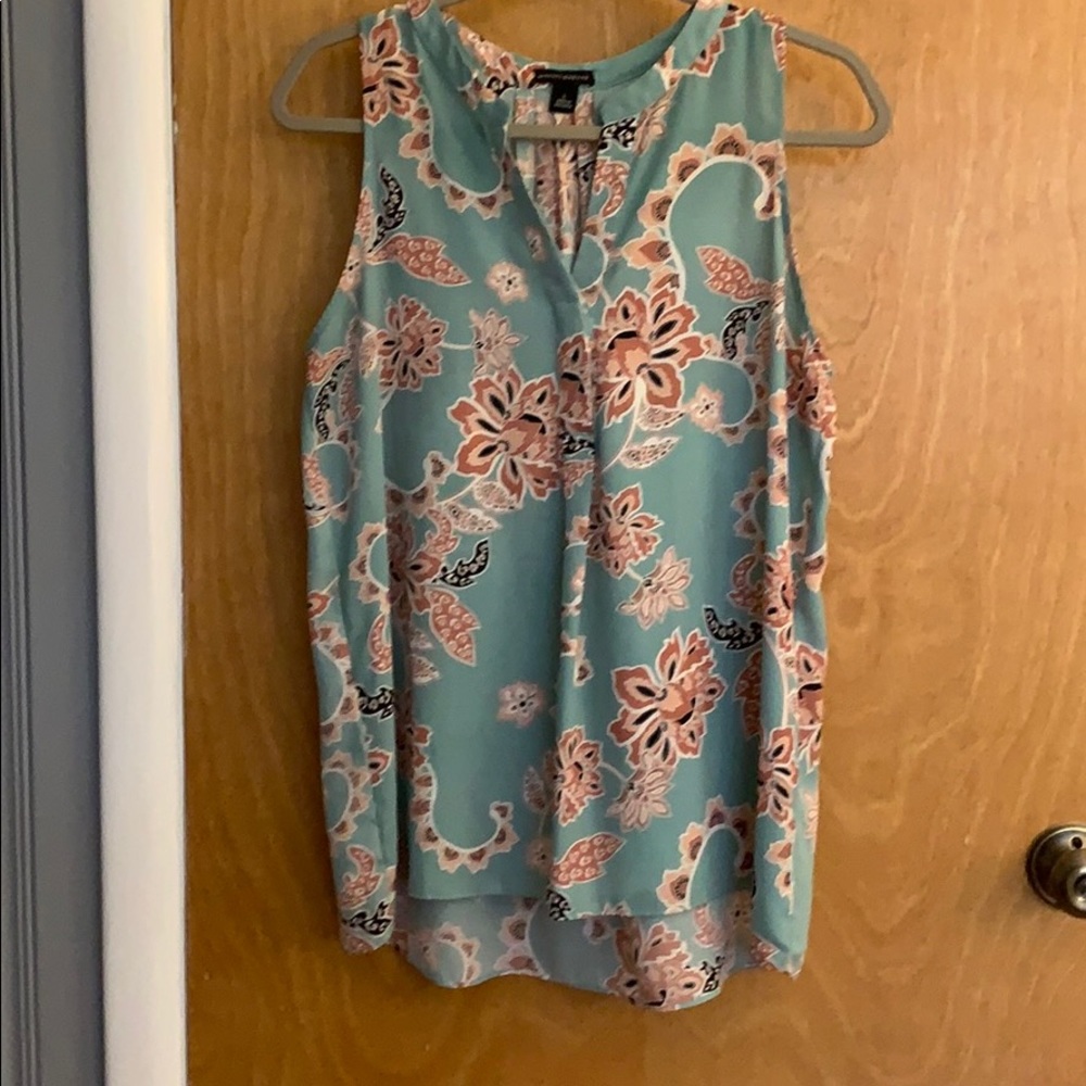 Flower Print Tank Top